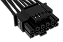 Cabo Corsair Pcie 5.0 12VHPWR 12v-2x6 600w Corsair Premium Sleeved Tipo 4 - Imagem 3