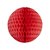 GLOBO COLMEIA M VERMELHO CEREJA (17 CM) - Imagem 1