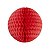 GLOBO COLMEIA G VERMELHO (24 CM) - Imagem 1