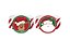 PORTA GUARDANAPO PAPAI NOEL (6 UNIDADES) - Imagem 1