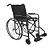 Cadeira de rodas em aço com pneu maciço - Dune - Imagem 1