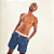Shorts Acqua Boxer Masculino UV Com Proteção Solar Aço/Off White - Imagem 3