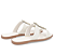Rasteira Bico Redondo Couro Off-White USAFLEX - Imagem 3
