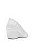 Scarpin Usaflex Matelassê - branco AC3107 - Imagem 4