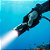 Lanterna de Mergulho Profissional Barracuda Super Potente À Prova D'água até 100m Bateria Recarregável Pesca Sub - Imagem 3