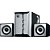 Caixa de Som C3 Tech 2.1 CT683951 - Preto/Prata - Imagem 1