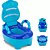 TRONINHO MUSICAL PRIME BABY COR AZUL - Imagem 1