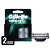 GILLETTE MACH3 REFIL PARA BARBEAR C/2 UNIDADES - Imagem 1