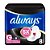 ALWAYS NOTURNO COBERTURA SUAVE C/ABAS C/8 ABSORVENTES - Imagem 1