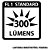 LANTERNA RAYOVAC INDESTRUTÍVEL 300 LUMENS ATÉ 39H. - Imagem 2