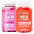 GUMMY HAIR CABELOS E UNHAS KIT C/2 FRASCOS C/60 GOMAS TUTT-FRUTTI E MELÂNCIA GRÁTIS BRINDE SURPRESA - Imagem 2