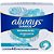 ALWAYS DIÁRIOS RESPIRÁVEL S/PERFUME C/40 PROTETORES DIÁRIOS - Imagem 1