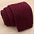 Gravata Slim Crochê Tricô Marsala - Imagem 3