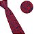 Gravata Slim Vermelha e Azul Arabesco Luxo - Imagem 2