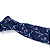 Gravata Slim Floral Roxa Bordada Linha Luxo - Imagem 3