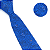 Gravata Slim Arabesco Azul Royal Premium - Imagem 2