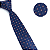 Gravata Slim Azul Marinho Premium - Imagem 2