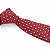 Gravata Slim Vermelha Trabalhada Premium - Imagem 3