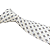 Gravata Slim Bege Quadriculada Linha Luxo - Imagem 3