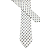 Gravata Slim Bege Quadriculada Linha Luxo - Imagem 4