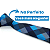 Gravata Slim Xadrez Azul - Imagem 4