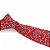 Gravata Slim Floral Vermelha Premium - Imagem 3