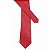 Gravata Slim Vermelha Linha Elegante - Imagem 5