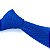 Gravata Slim Crochê Tricô Azul Royal - Imagem 3