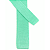 Gravata Slim Crochê Tricô Verde Menta - Imagem 5