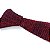 Gravata Slim Crochê Tricô Vermelha Marsala - Imagem 3