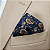 Lenço de Bolso Masculino Social Azul Premium - Imagem 2