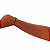 Gravata Slim Crochê Tricô Terracota Luxo - Imagem 3