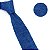 Gravata Slim Crochê Tricô Azul - Imagem 2