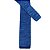 Gravata Slim Crochê Tricô Azul - Imagem 4
