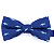 Gravata Borboleta Adulto Azul Desenhos - Imagem 4