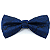 Gravata Borboleta Adulto Azul Paisley - Imagem 1