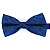 Gravata Borboleta Adulto Azul Trabalhada - Imagem 4