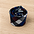 Gravata Slim Xadrez Azul Marinho Premium - Imagem 6