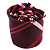 Gravata Slim Xadrez Vermelha Luxo - Imagem 4