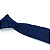 Gravata Slim Arabesco Azul Marinho Luxo - Imagem 3