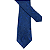 Gravata Slim Arabesco Azul Marinho Luxo - Imagem 5