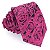 Gravata Slim Rosa Pink Premium - Imagem 1