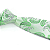 Gravata Slim Arabesco Verde Premium - Imagem 3