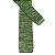 Gravata Slim Crochê Tricô Verde Trabalhada - Imagem 5