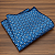 Lenço de Bolso Masculino Social Azul Trabalhado - Imagem 3