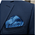 Lenço de Bolso Masculino Social Azul Trabalhado - Imagem 2