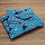 Lenço de Bolso Masculino Social Azul Premium - Imagem 3