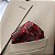 Lenço de Bolso Masculino Vermelho Premium - Imagem 2