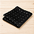 Lenço de Bolso Masculino Social Preto Trabalhado - Imagem 8