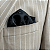 Lenço de Bolso Masculino Social Preto Trabalhado - Imagem 5